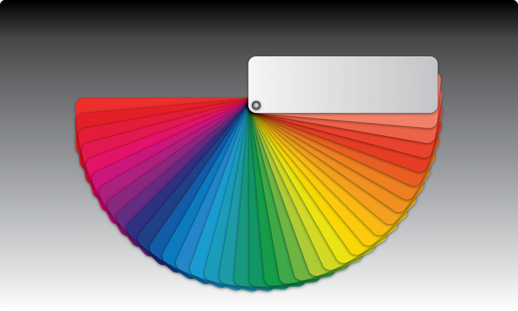 Palette de couleurs pour site web